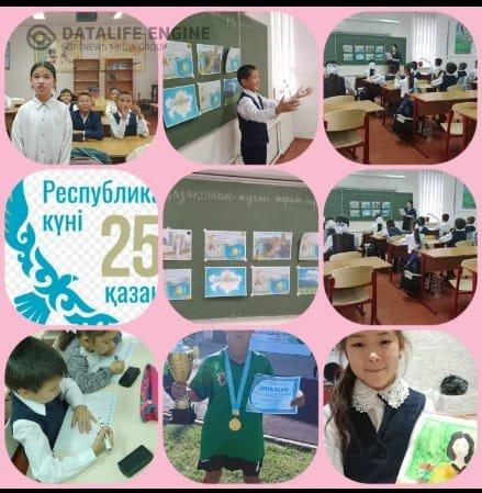Республика күніне орай «Қазақстан-туған жерім, туған елім»  тақырыбында бірыңғай  ашық тәрбие сағаттары